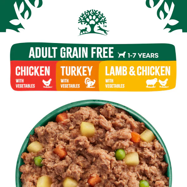 James Wellbeloved Dog - Grain Free Turkey, Lamb & Chicken in Loaf Variety Pack 12x400g - Image 3