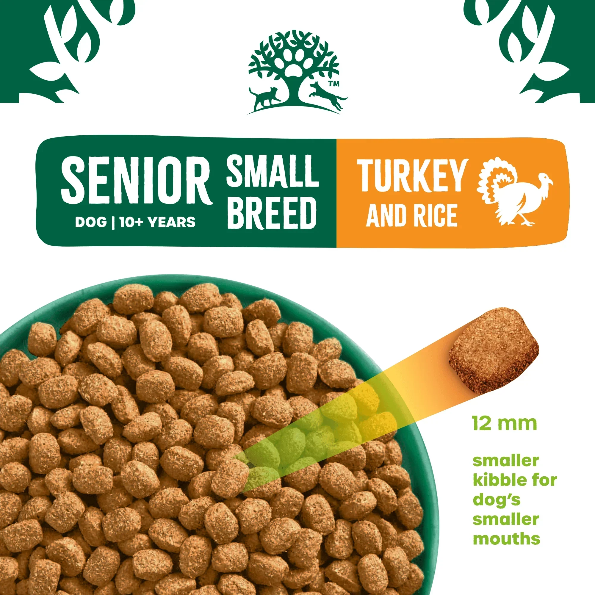 James Wellbeloved Dog - Senior Small Breed Turkey & Rice 1.5kg - Image 2