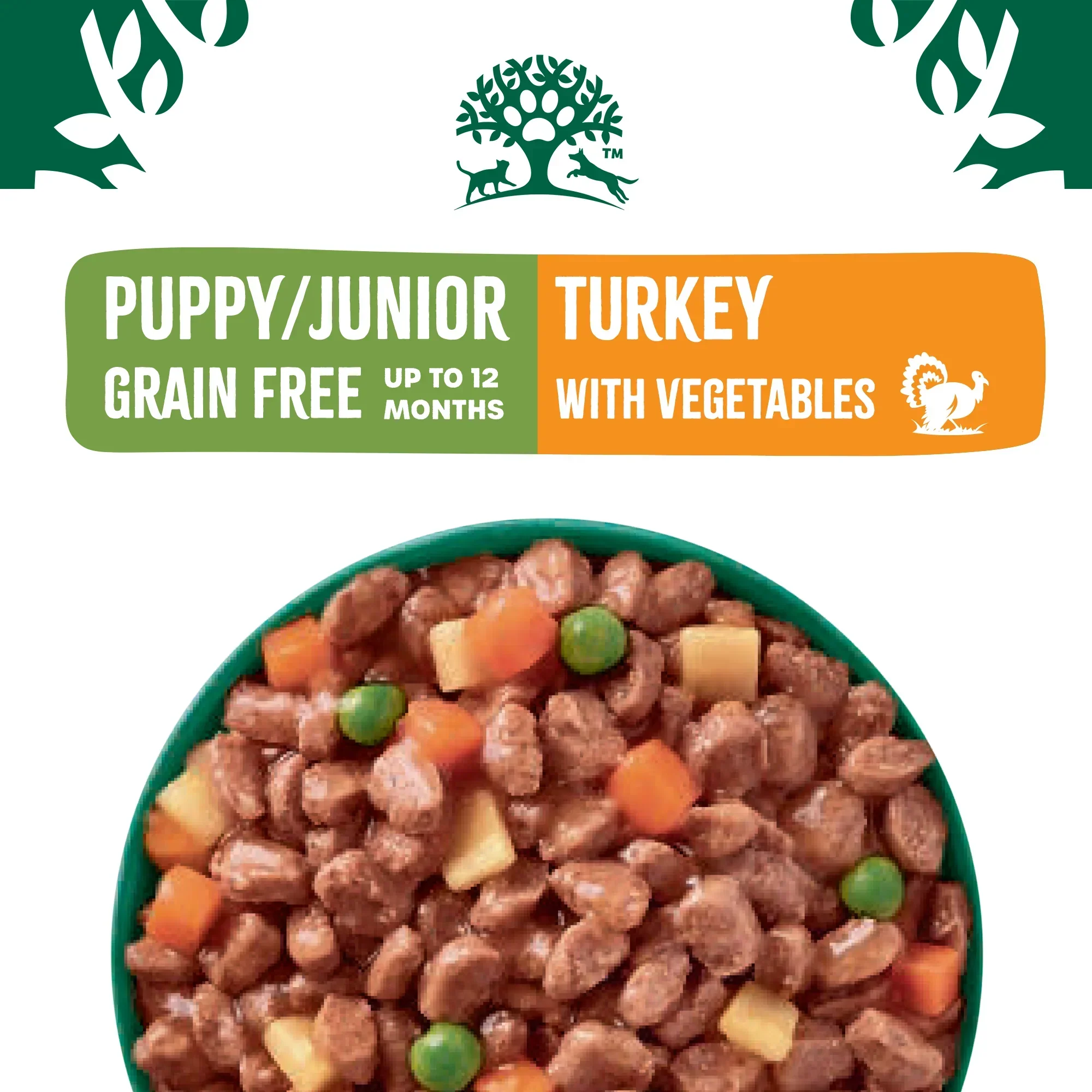 James Wellbeloved Puppy Junior - Grain Free Pouch Turkey 12x90g - Image 2