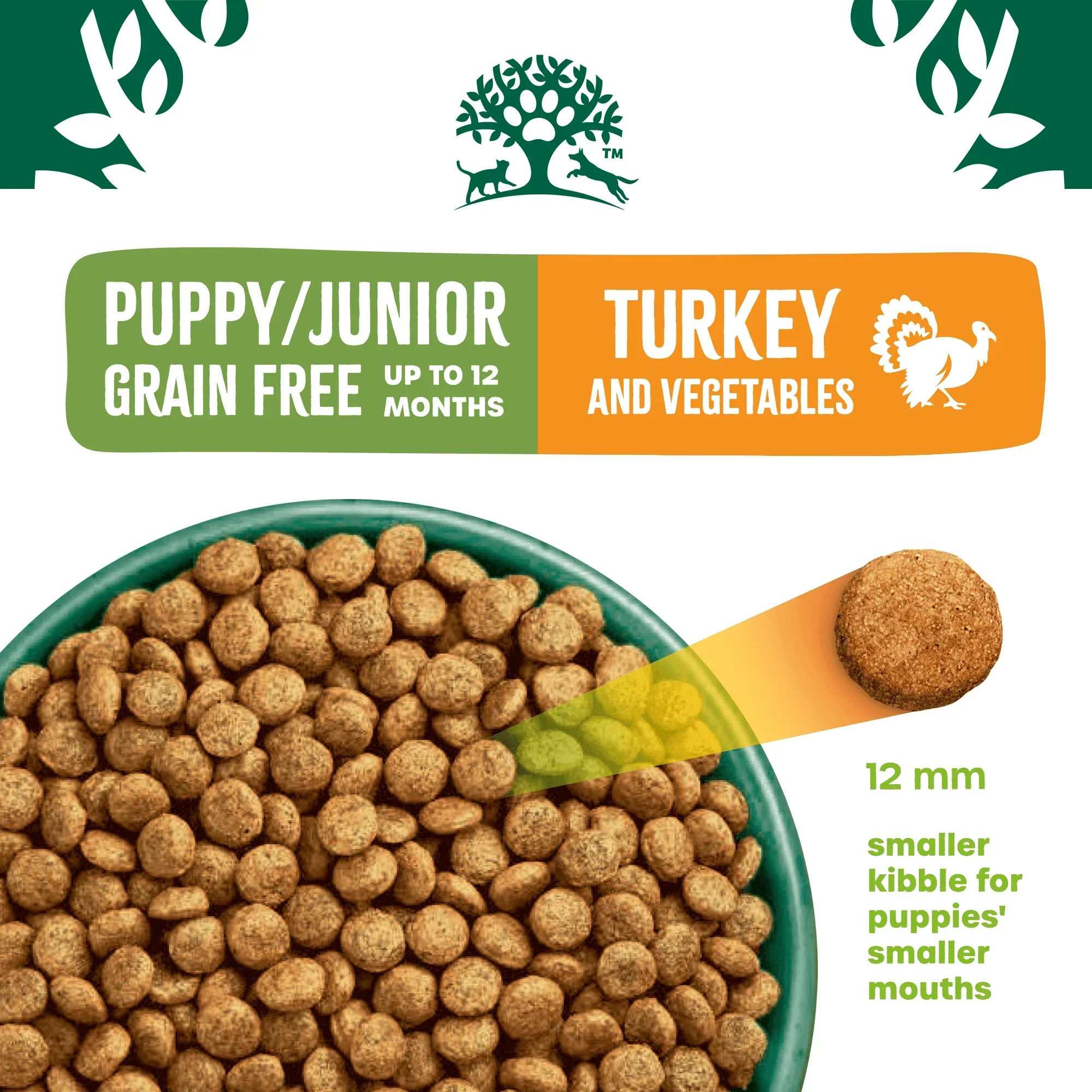 James Wellbeloved Puppy - Turkey & Veg Grain Free 1.5kg - Image 2