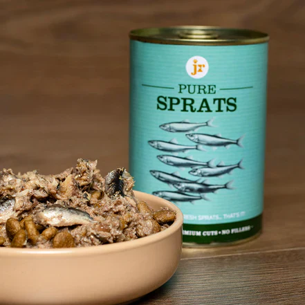 JR Pure Sprats Topper & Mixer 400g - Image 2