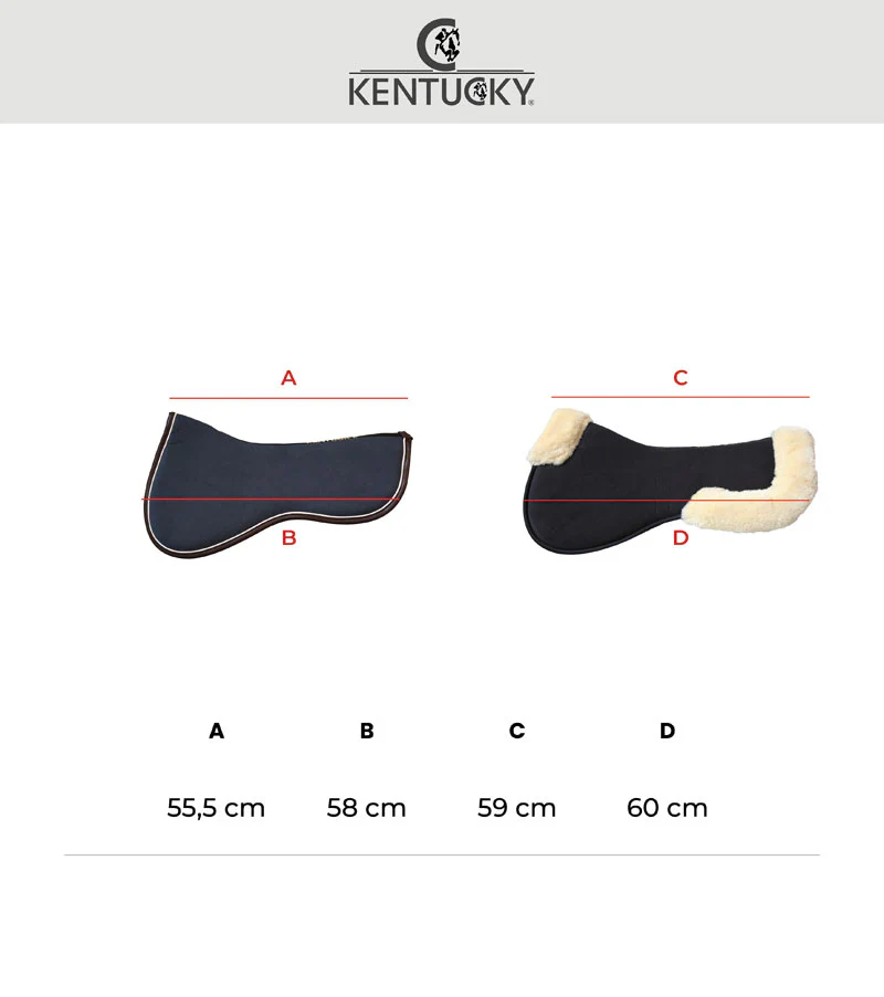 Kentucky Horsewear Anatomic Half Pad Absorb - Image 7