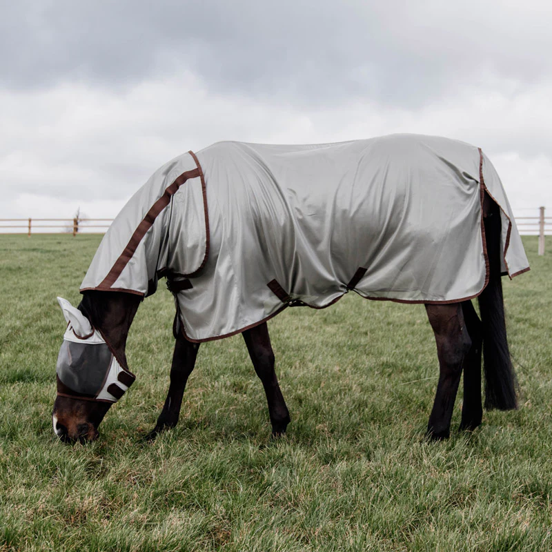 Kentucky Horsewear Mesh Fly Rug Classic Silver