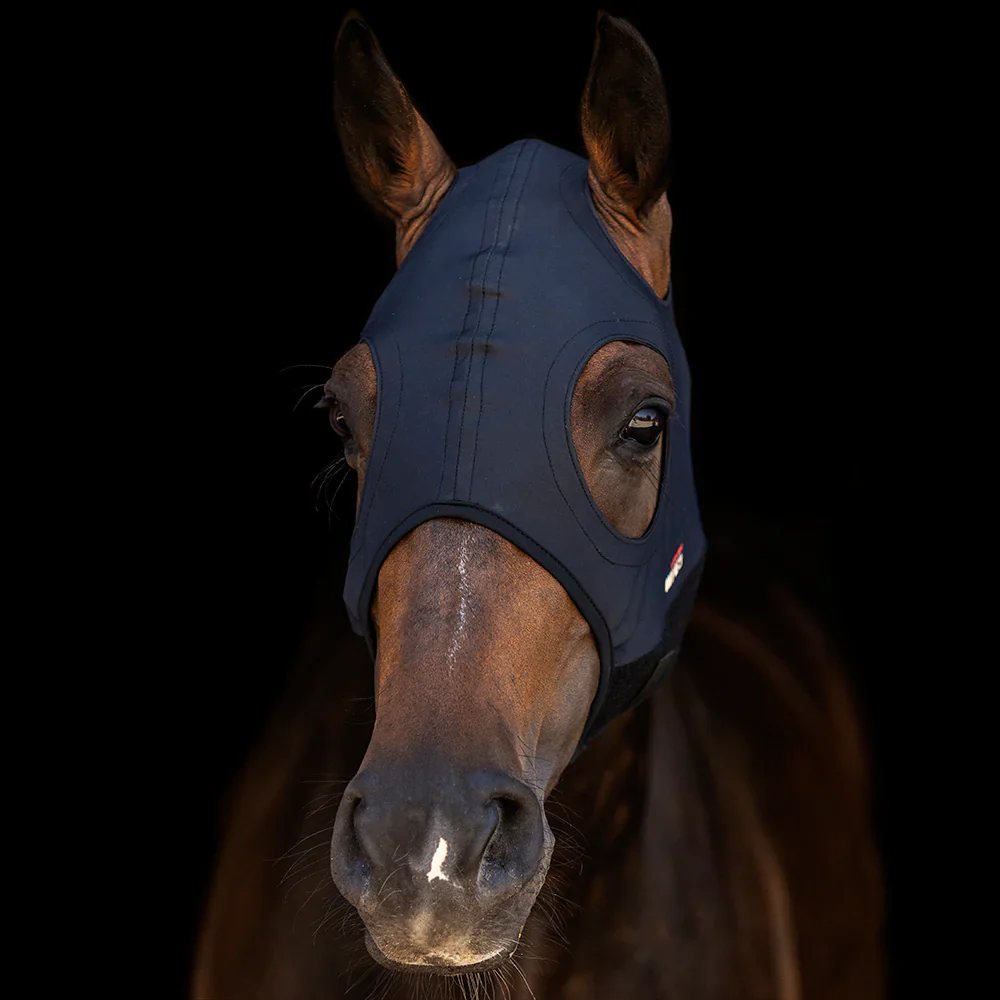 Lami-Cell Titanium Fly Mask Black - Image 2