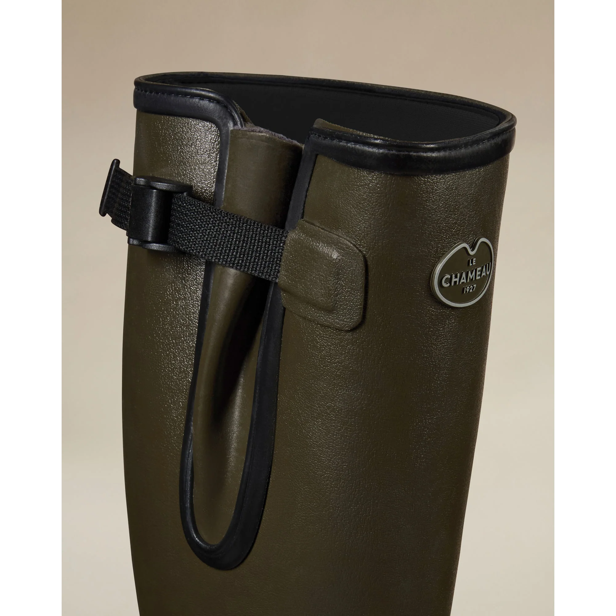 Le Chameau Mens Vierzonord M Wellies Vert Chameau / Black - Image 4