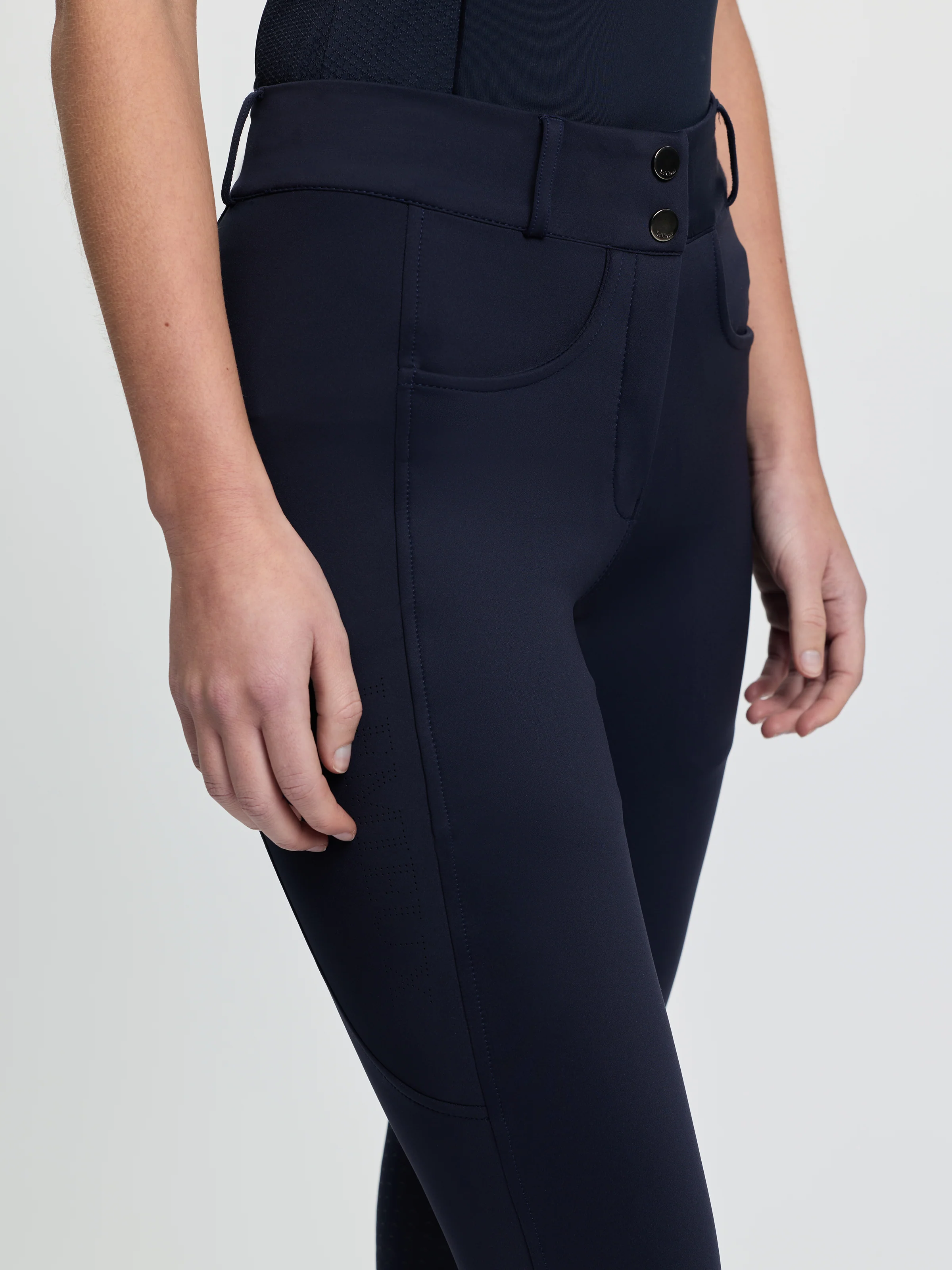 Le Mieux Cami Sculpt Full Seat Breeches Navy - Image 5
