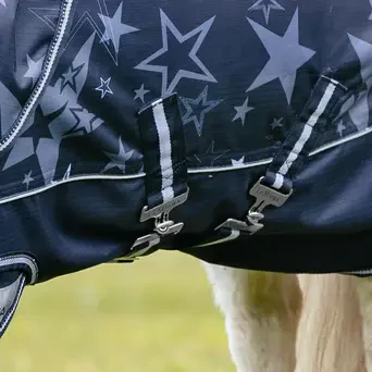Le Mieux Arika Star 0g Turnout Rug Navy - Image 3