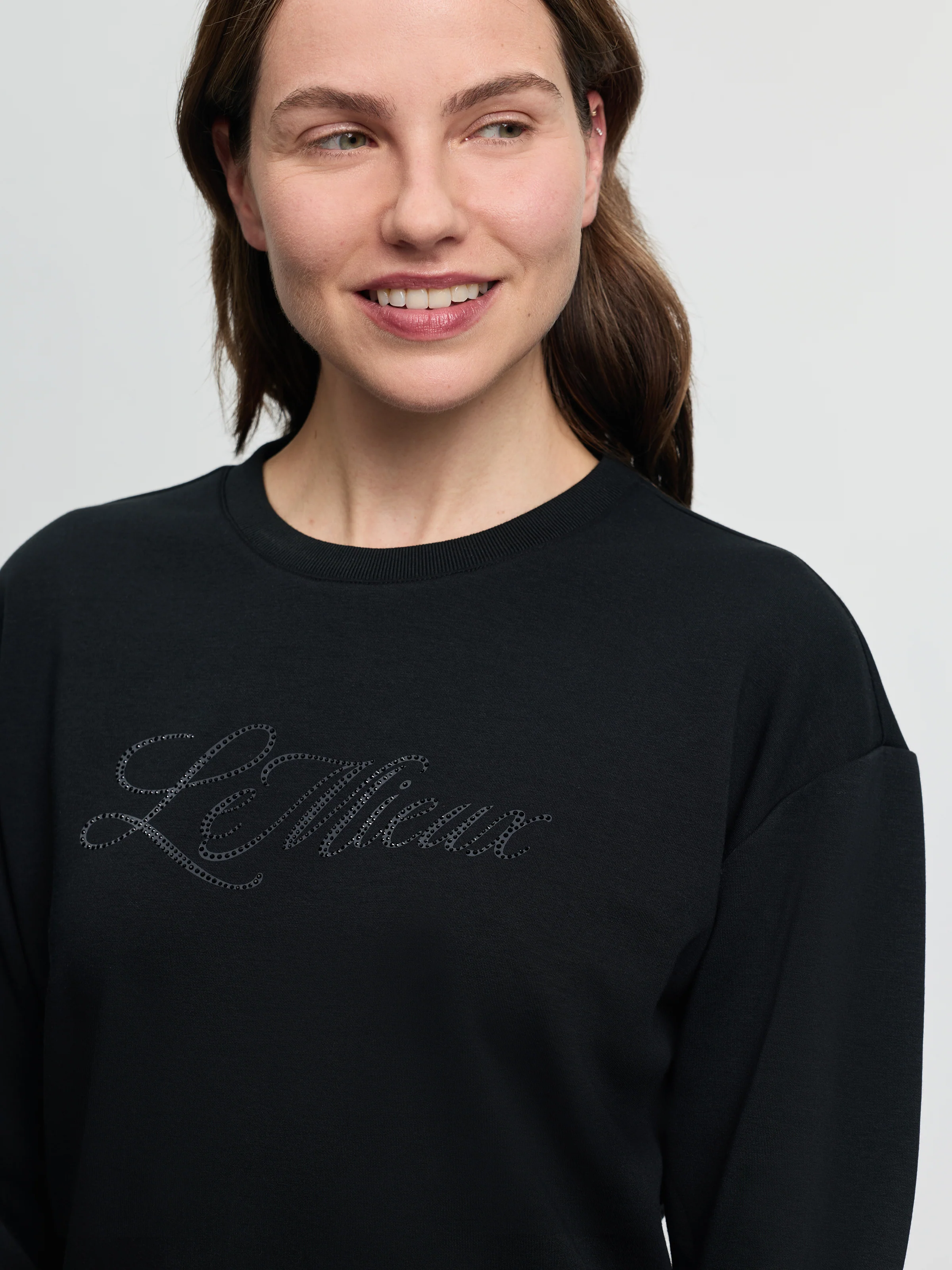 Le Mieux Christina Crew Sweat Black - Image 4