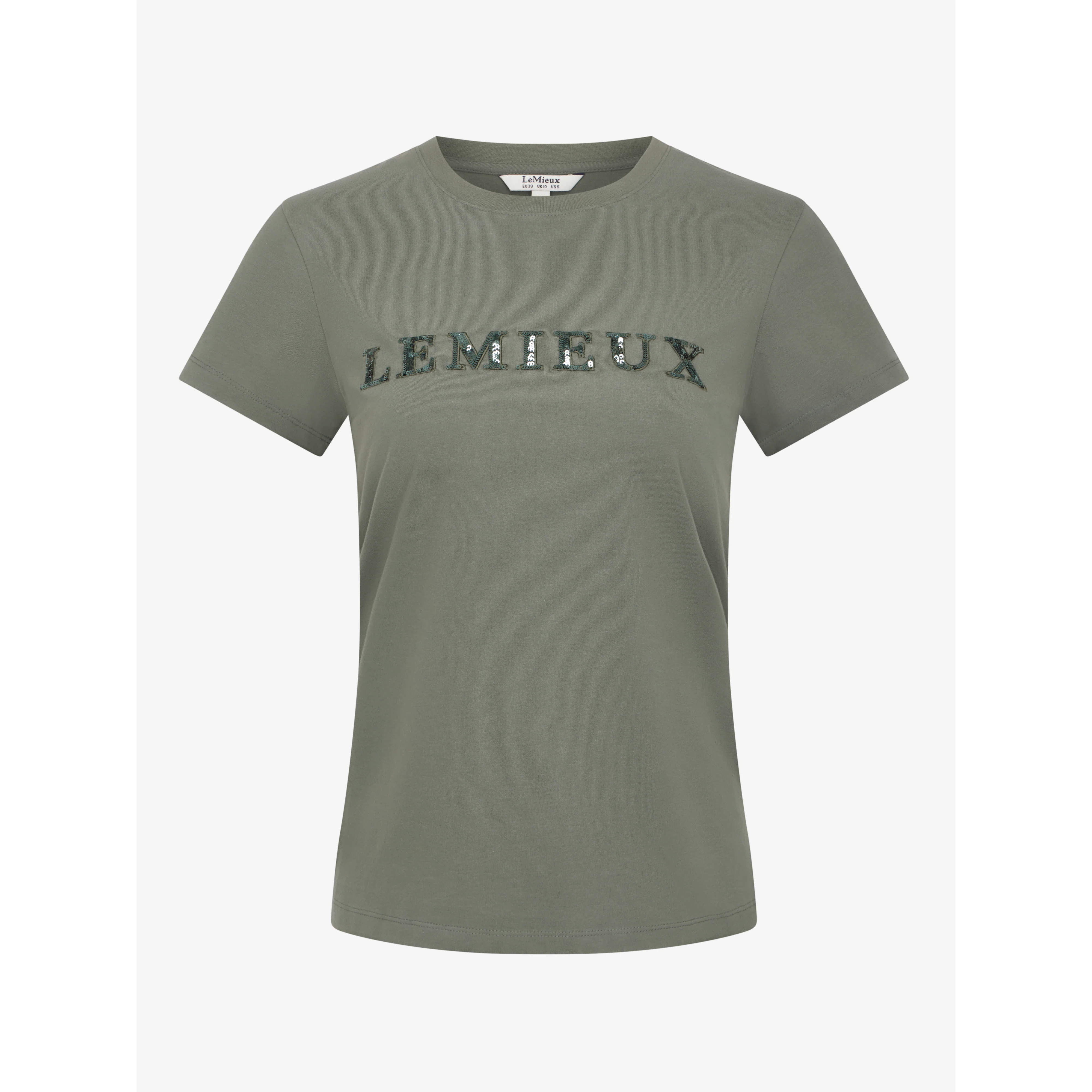 Le Mieux Classique Sparkle T-Shirt Rosemary - Image 2