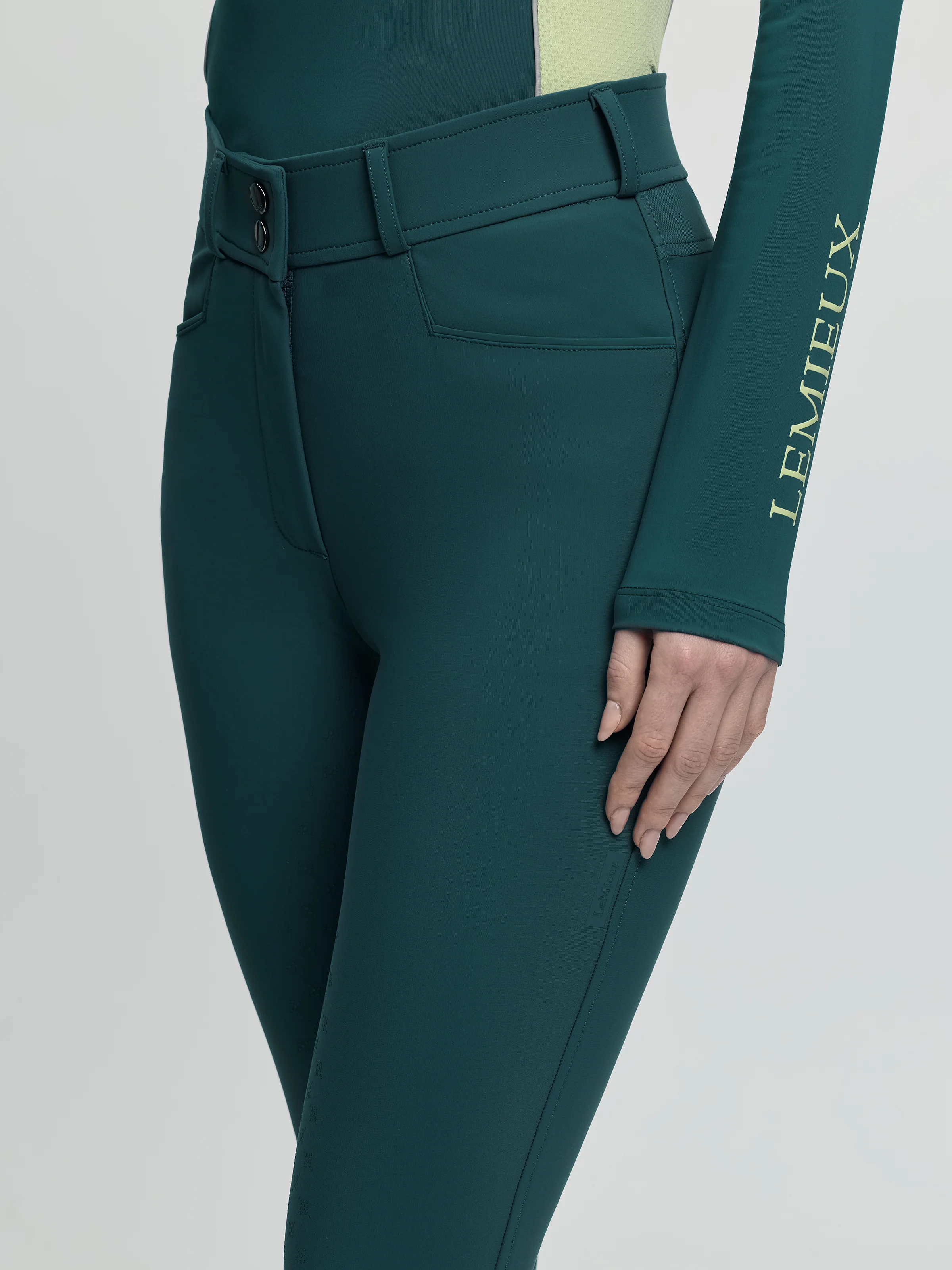 Le Mieux Isabelle Full Seat Breeches Jungle - Image 3