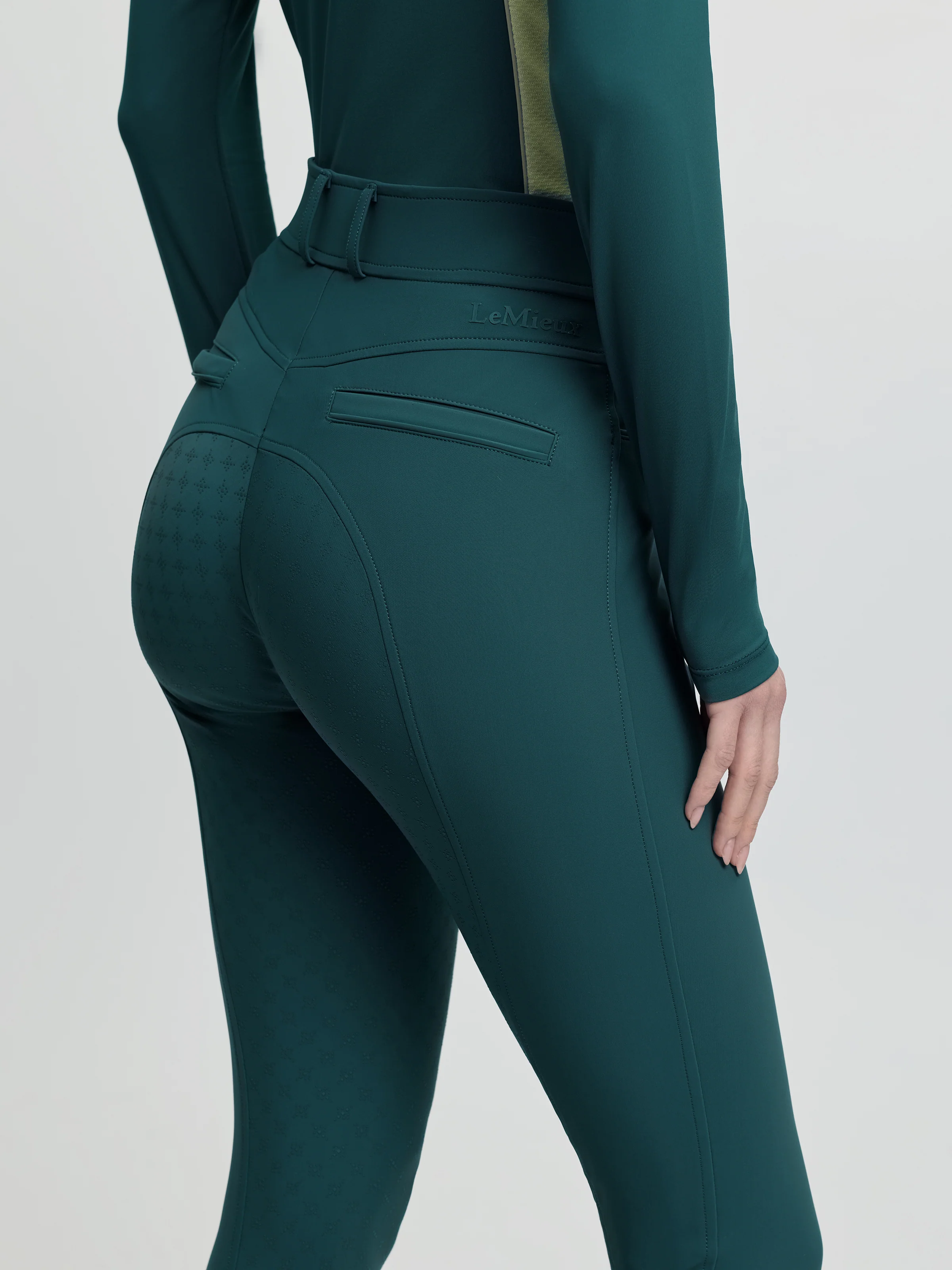 Le Mieux Isabelle Full Seat Breeches Jungle - Image 4