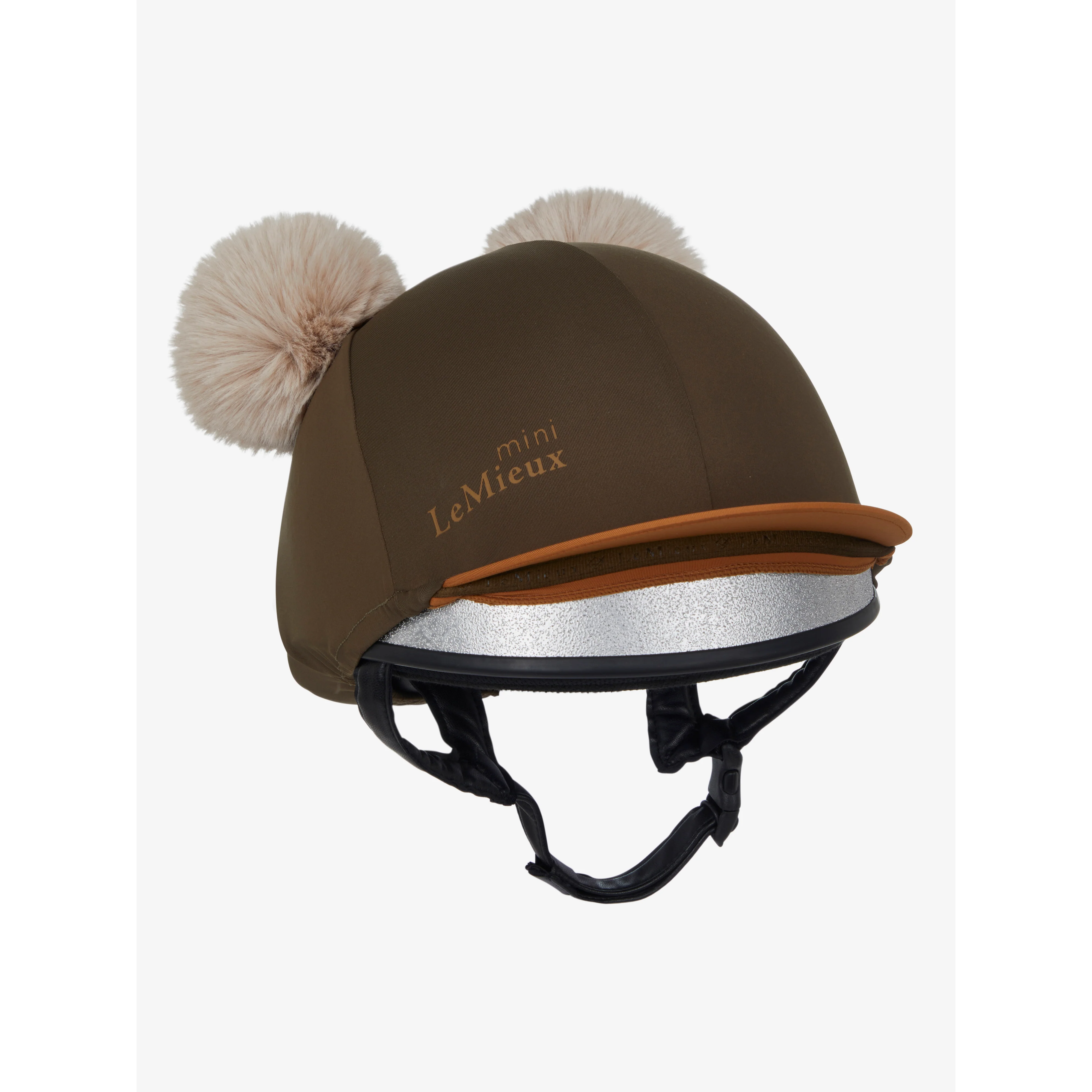 Le Mieux Mini Double Pom Hat Silk Alpine - Image 4