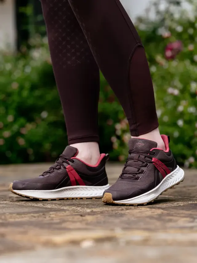 Le Mieux Trax Viva Waterproof Trainer Damson - Image 2