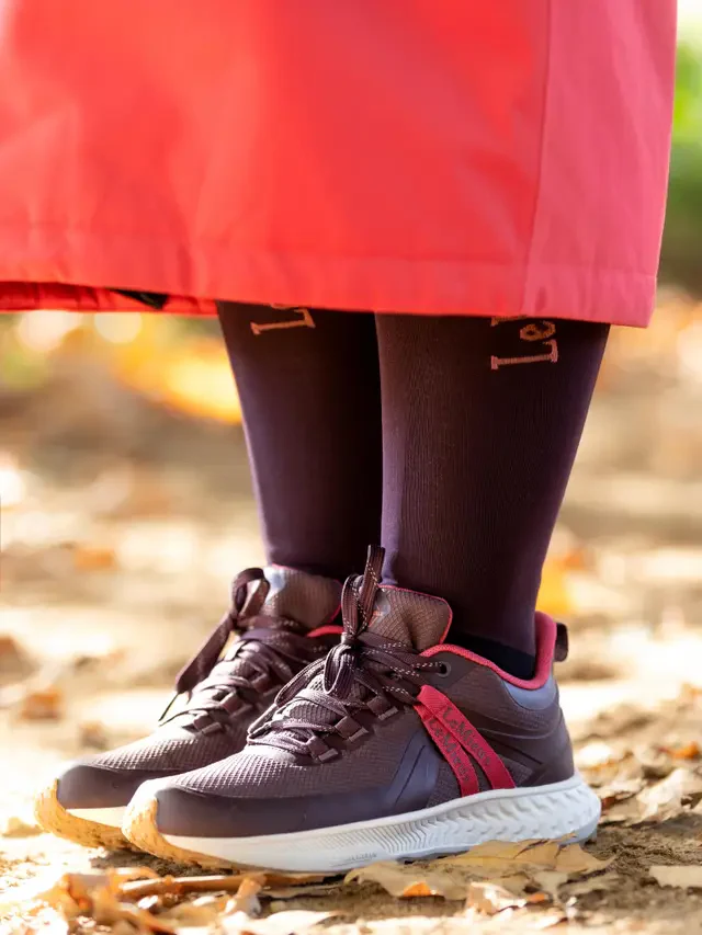 Le Mieux Trax Viva Waterproof Trainer Damson - Image 4