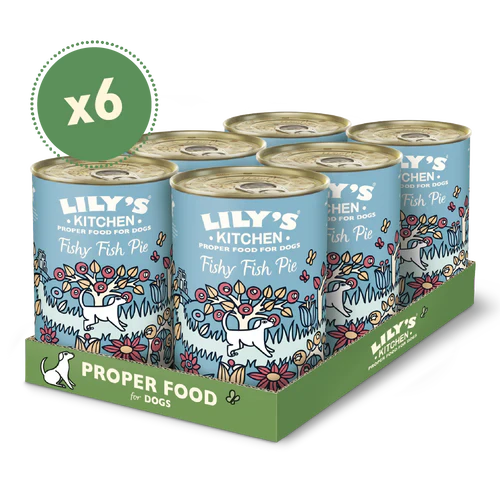 Lily's Kitchen Dog Tin Fish Pie & Peas 6x400g - Image 2