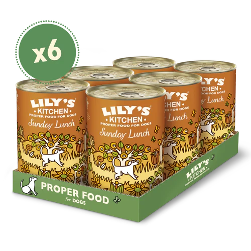 Lily's Kitchen Dog Tin Sunday Lunch 6x400g - Image 2