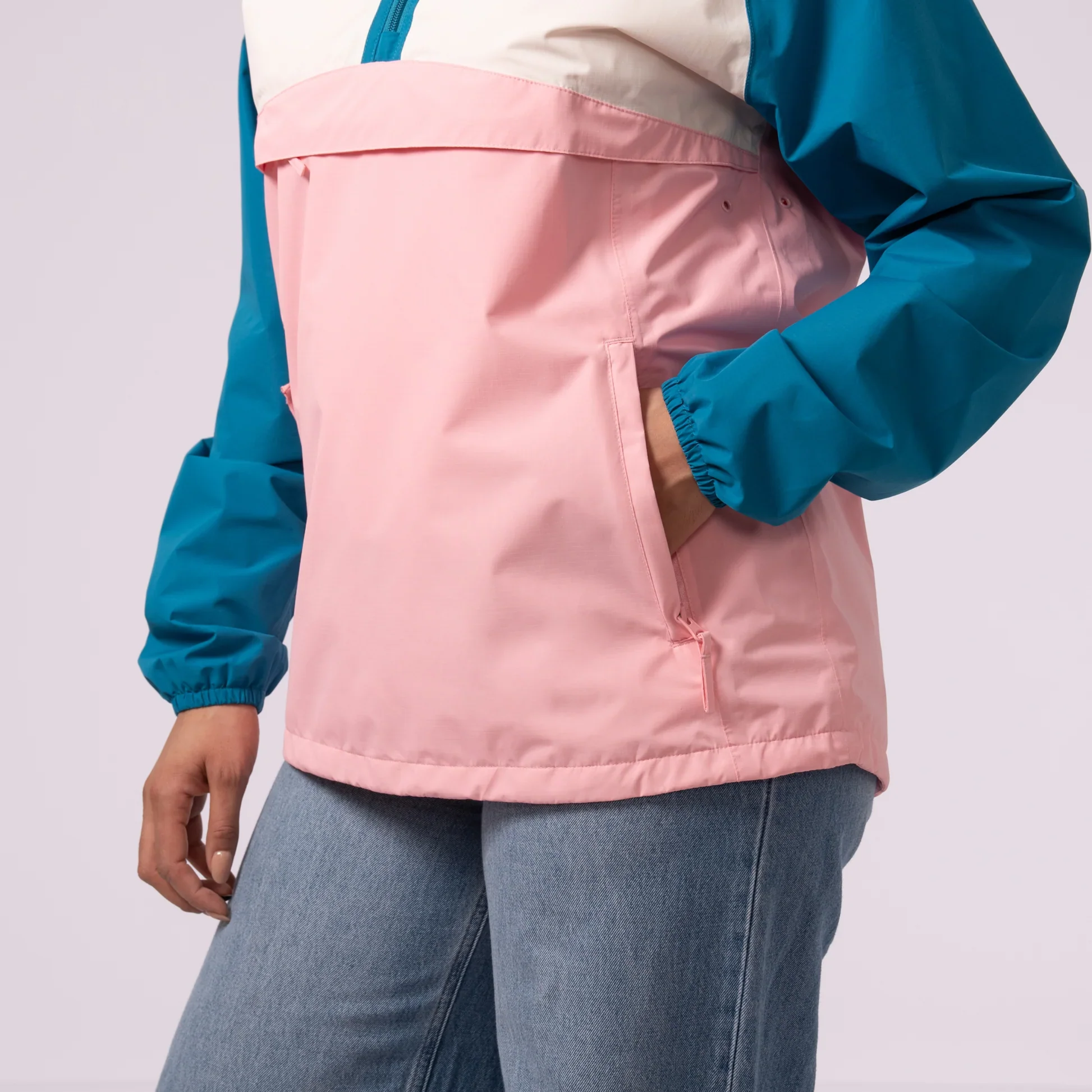 Mac In A Sac Nomad Kagoul Teal/Pink - Image 3