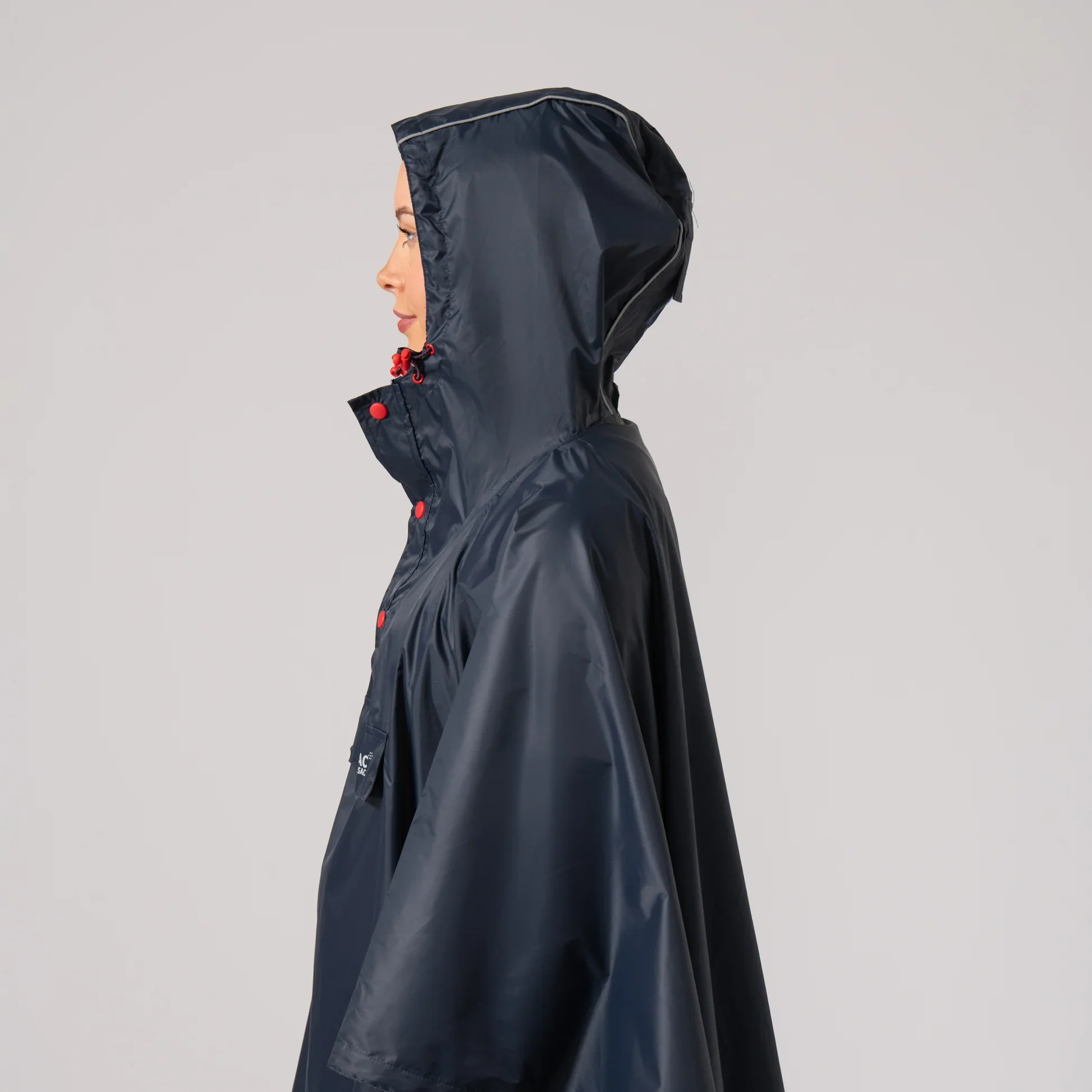 Mac In A Sac Origin 2 Poncho Navy One Size - Image 4