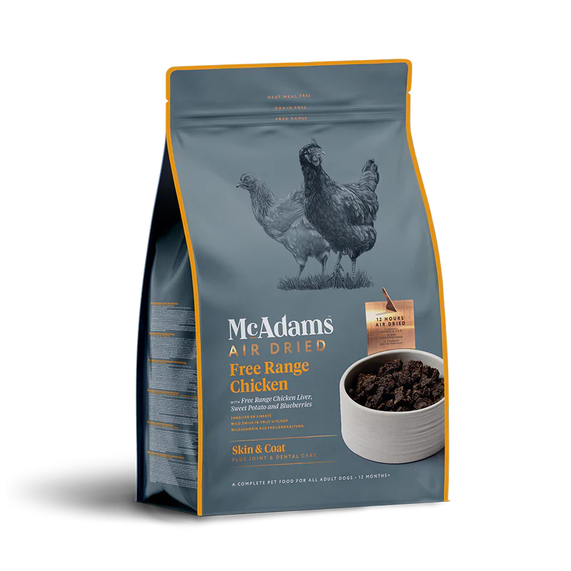 McAdams Adult Dog Air Dried Chicken Skin & Coat 1.5kg