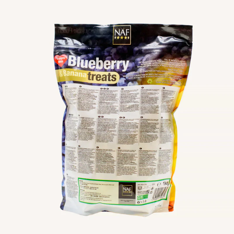 NAF Blueberry & Banana Treats 1kg - Image 2