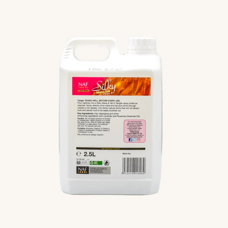 NAF Silky Mane & Tail D-Tangler 2.5L - Image 2