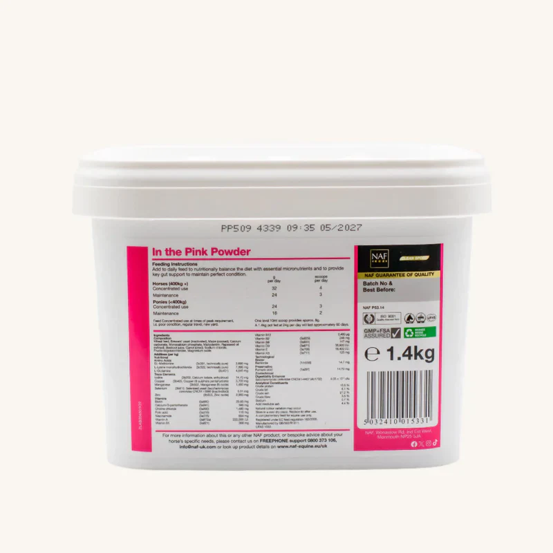 NAF Pink Powder 1.4kg - Image 2