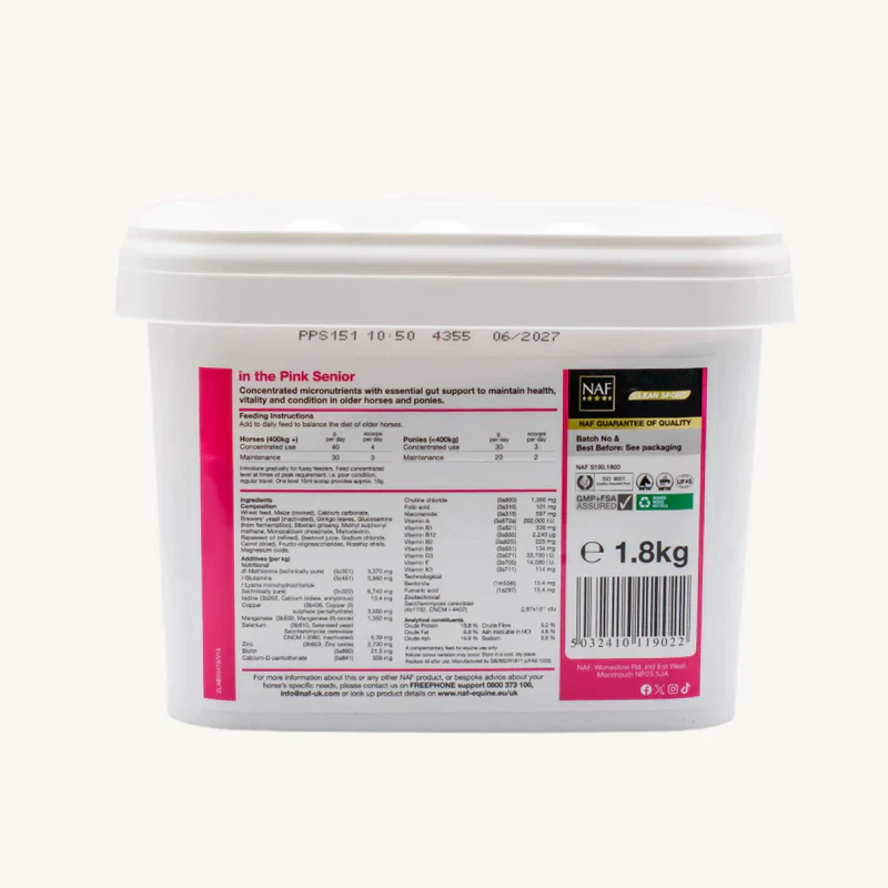 NAF Pink Senior 1.8kg - Image 2