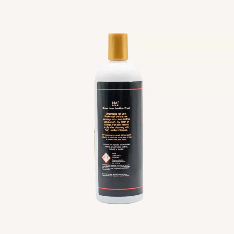 Naf Sheer Luxe Leather Food 500ml - Image 2