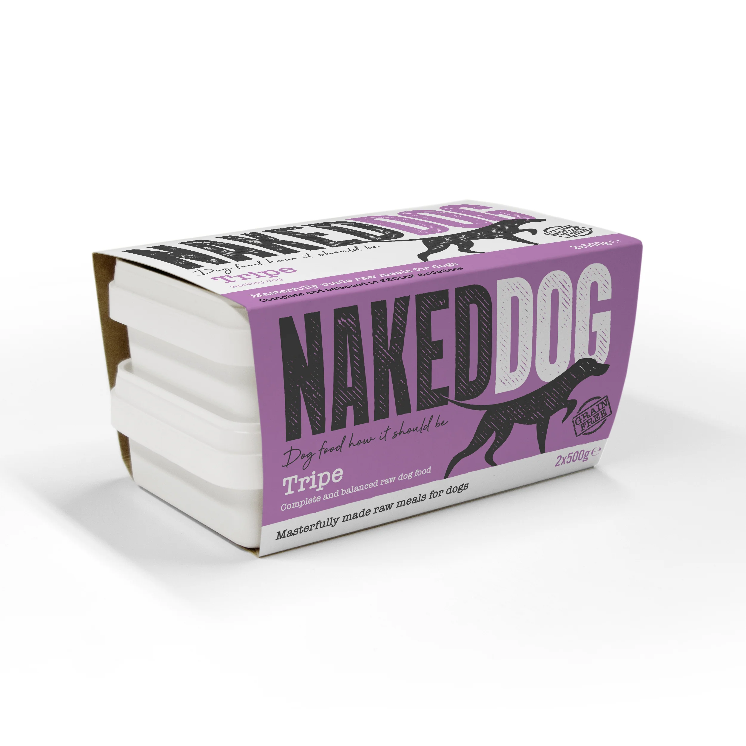Naked Dog Original Tripe 2x500g