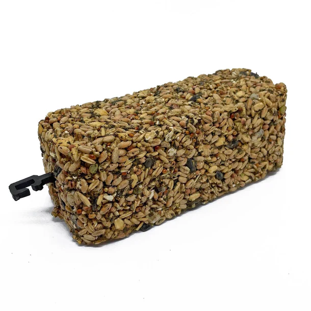 Natures Grub Garlic, Herb & Seaweed Pecking Block 330g - Image 2