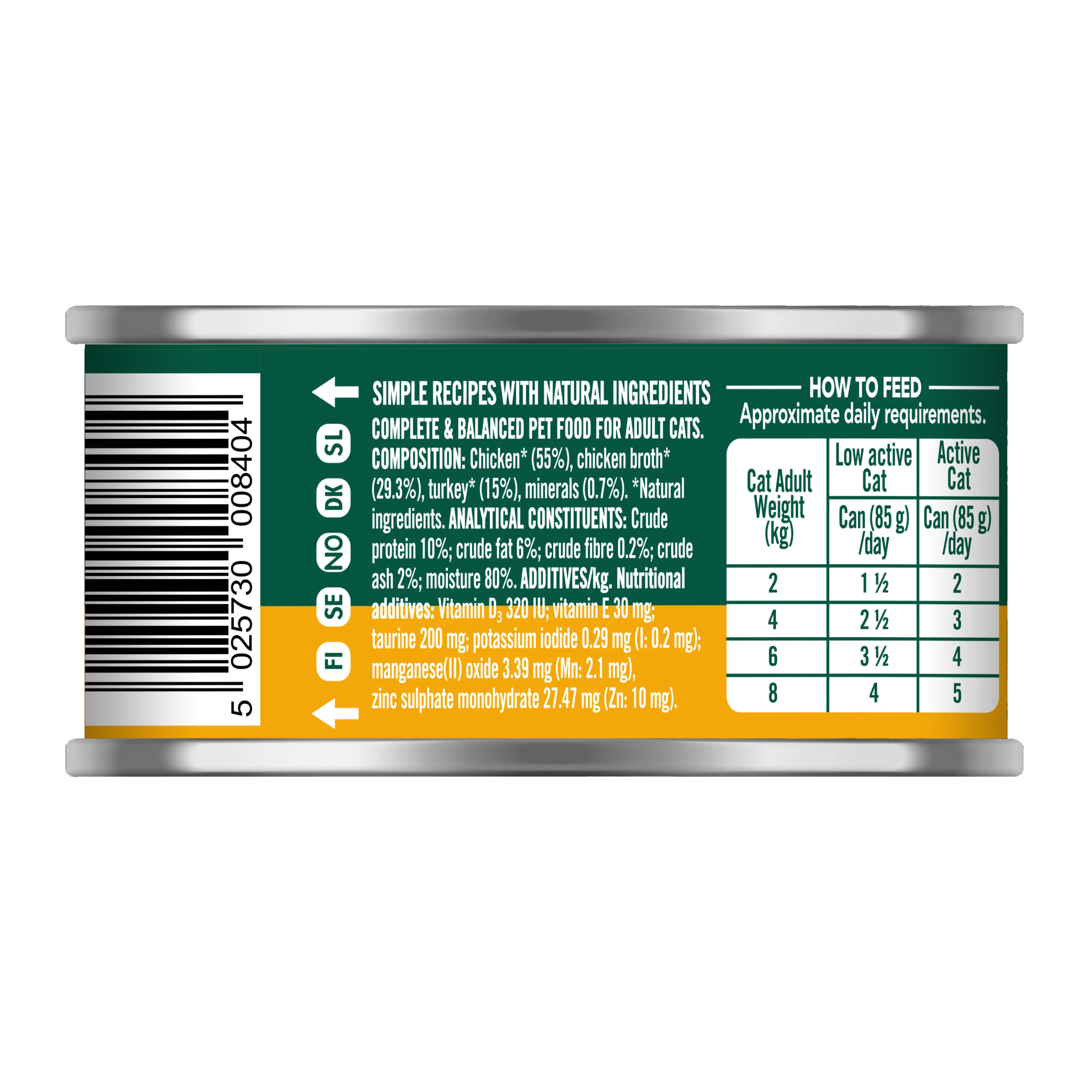 Natures Menu Cat - Can Adult Chicken & Turkey 85g - Image 3