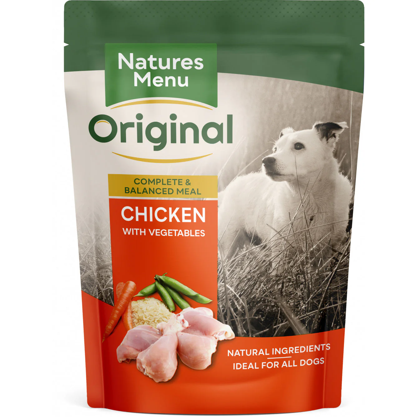 Natures Menu Dog - Adult Pouch Box Chicken With Vegetables 8x300g - Image 2