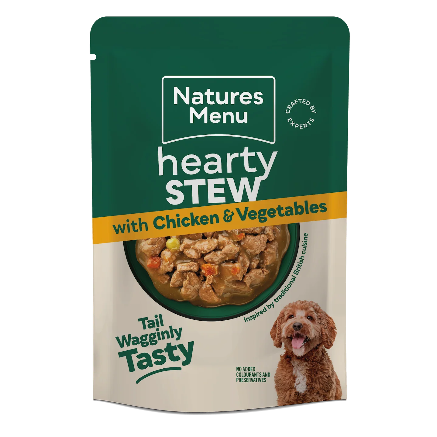 Natures Menu Dog - Chicken, Turkey, Beef & Salmon Stews Pouches 12x100g - Image 3