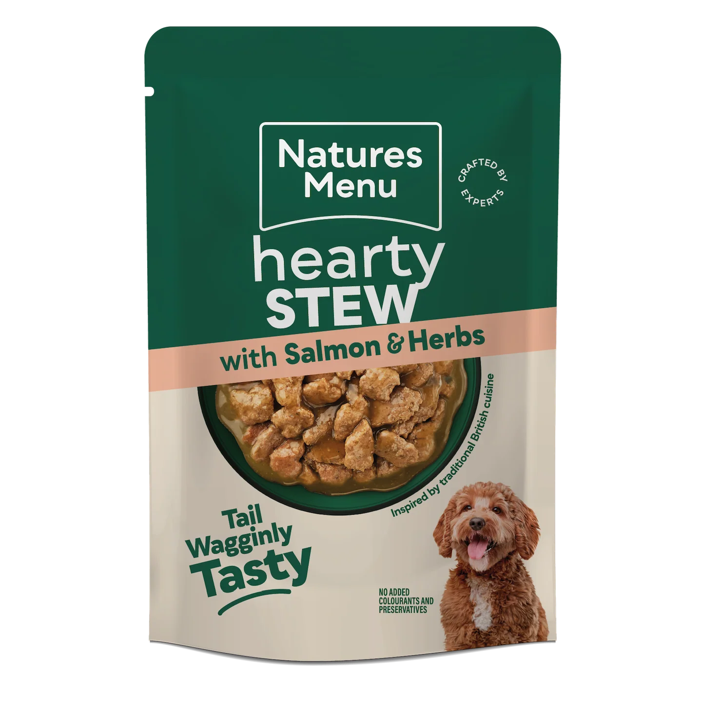 Natures Menu Dog - Chicken, Turkey, Beef & Salmon Stews Pouches 12x100g - Image 4