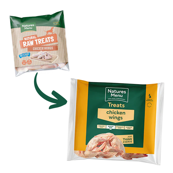 Natures Menu Dog - Natural Raw Treats Chicken Wings 1kg - Image 4