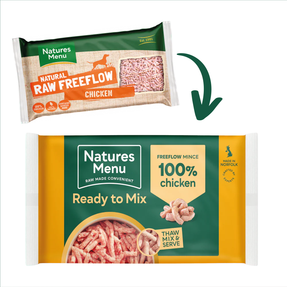 Natures Menu Dog - Frozen Freeflow Mince Chicken 2kg - Image 4
