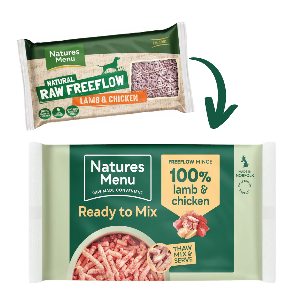 Natures Menu Dog - Frozen Freeflow Mince Lamb & Chicken 2kg - Image 4