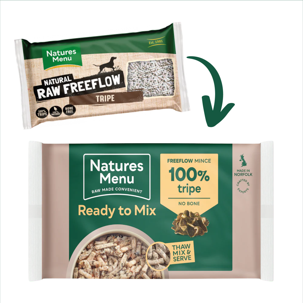 Natures Menu Dog - Frozen Freeflow Mince Tripe 2kg - Image 4