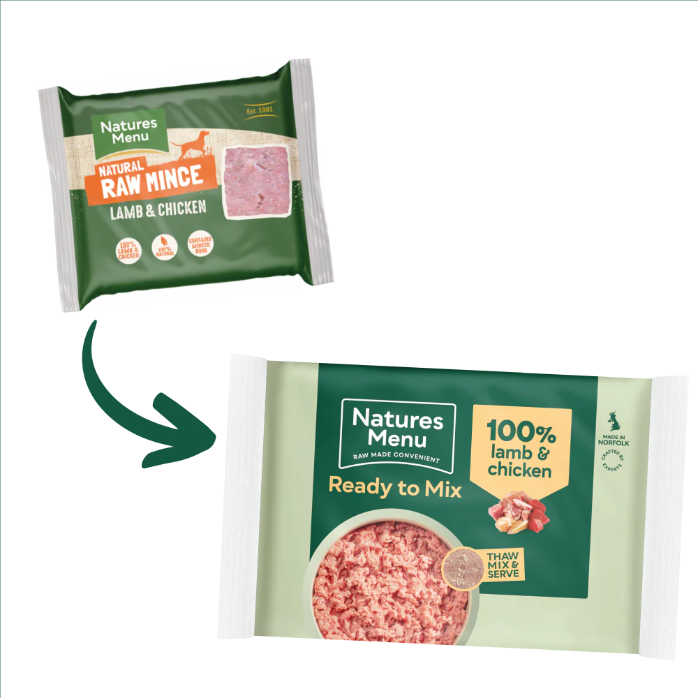Natures Menu Dog - Frozen Just Lamb & Chicken Mince 400g - Image 4