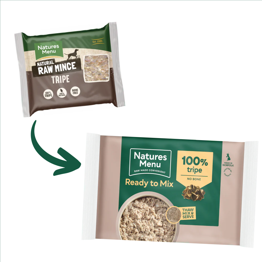Natures Menu Dog - Frozen Just Mince Tripe 400g - Image 4