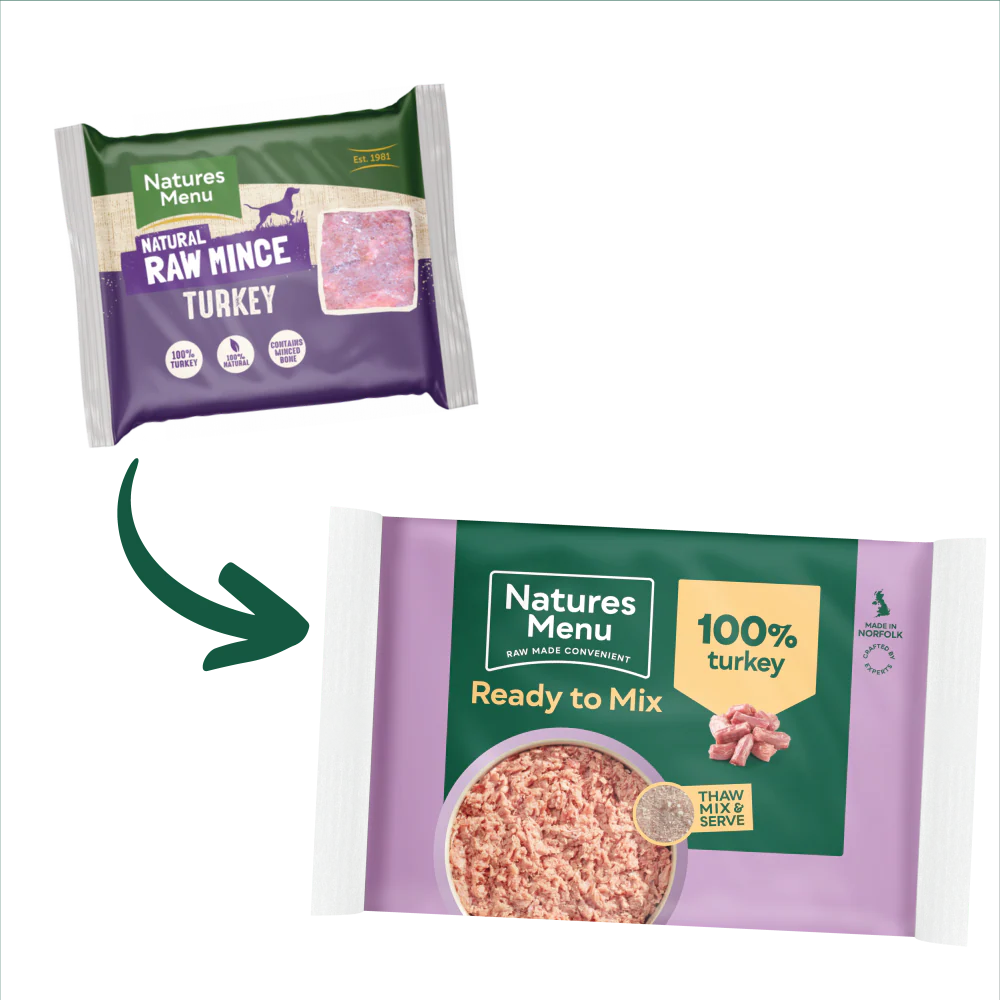 Natures Menu Dog - Frozen Just Mince Turkey 400g - Image 4