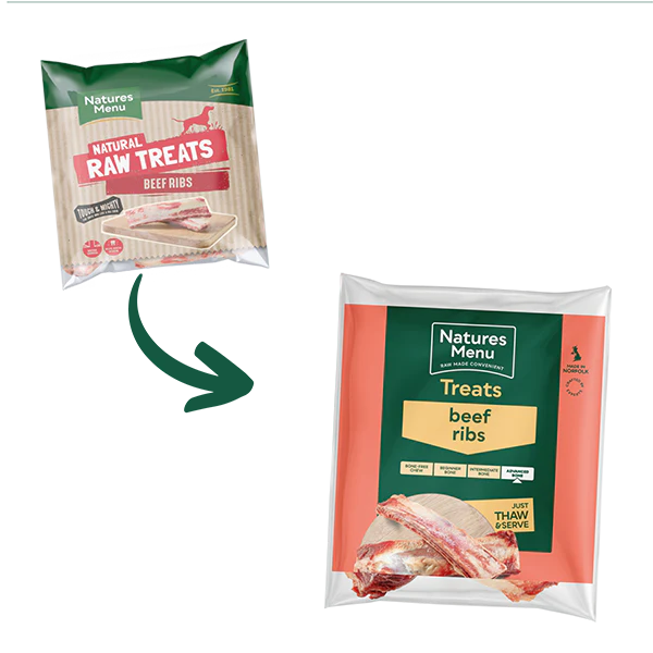 Natures Menu Dog - Natural Raw Treats Beef Ribs 2 pack - Image 3