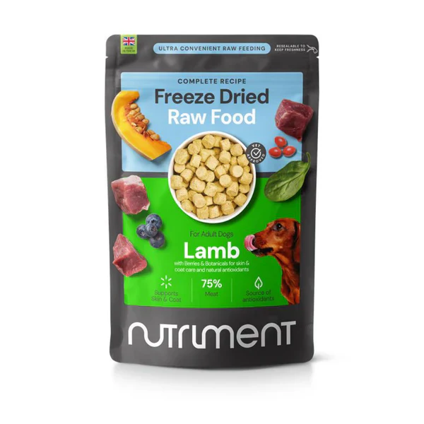 Nutriment Dog - Freeze Dried Food Lamb 225g