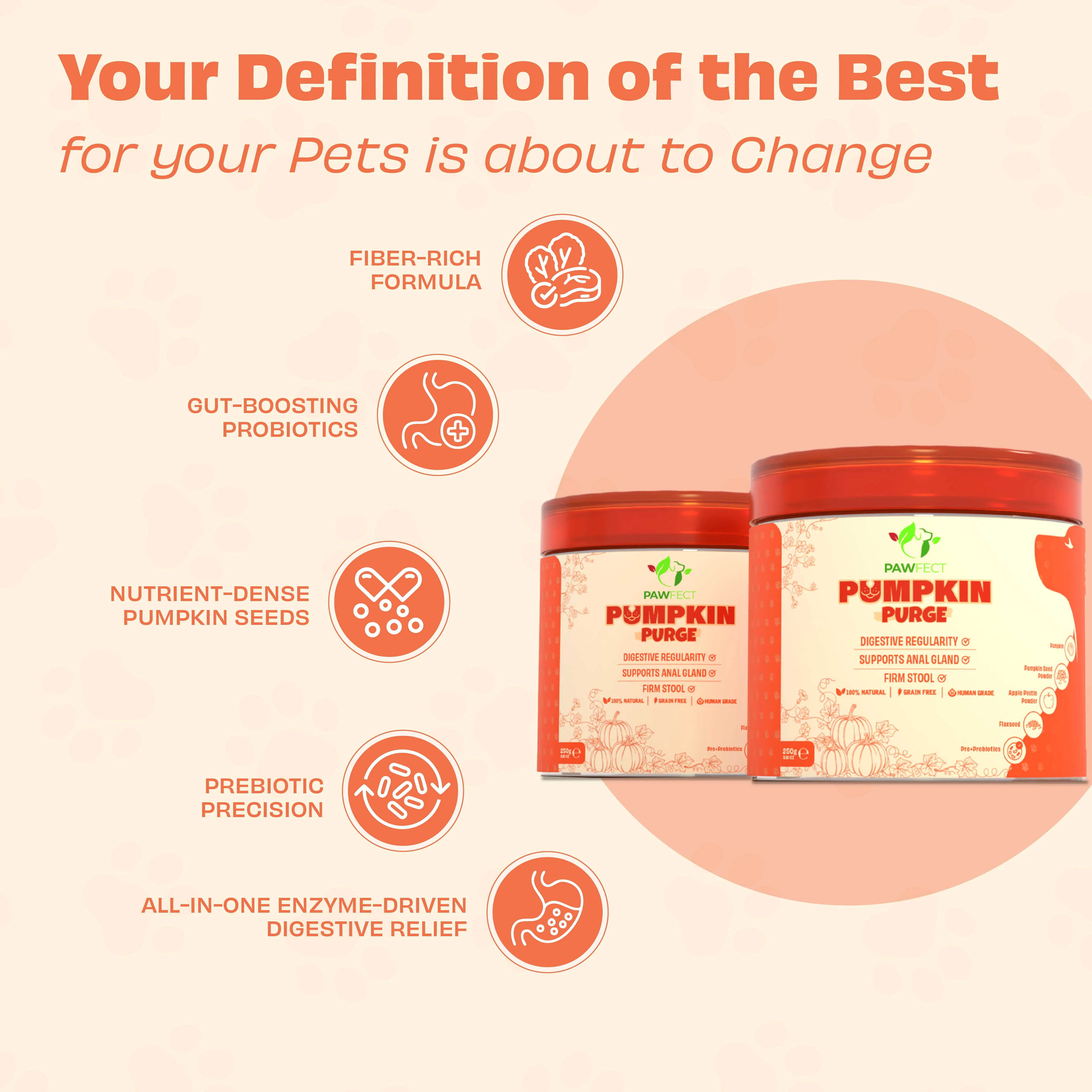Pawfect Food Topper Pumpkin Purge 250g - Image 4