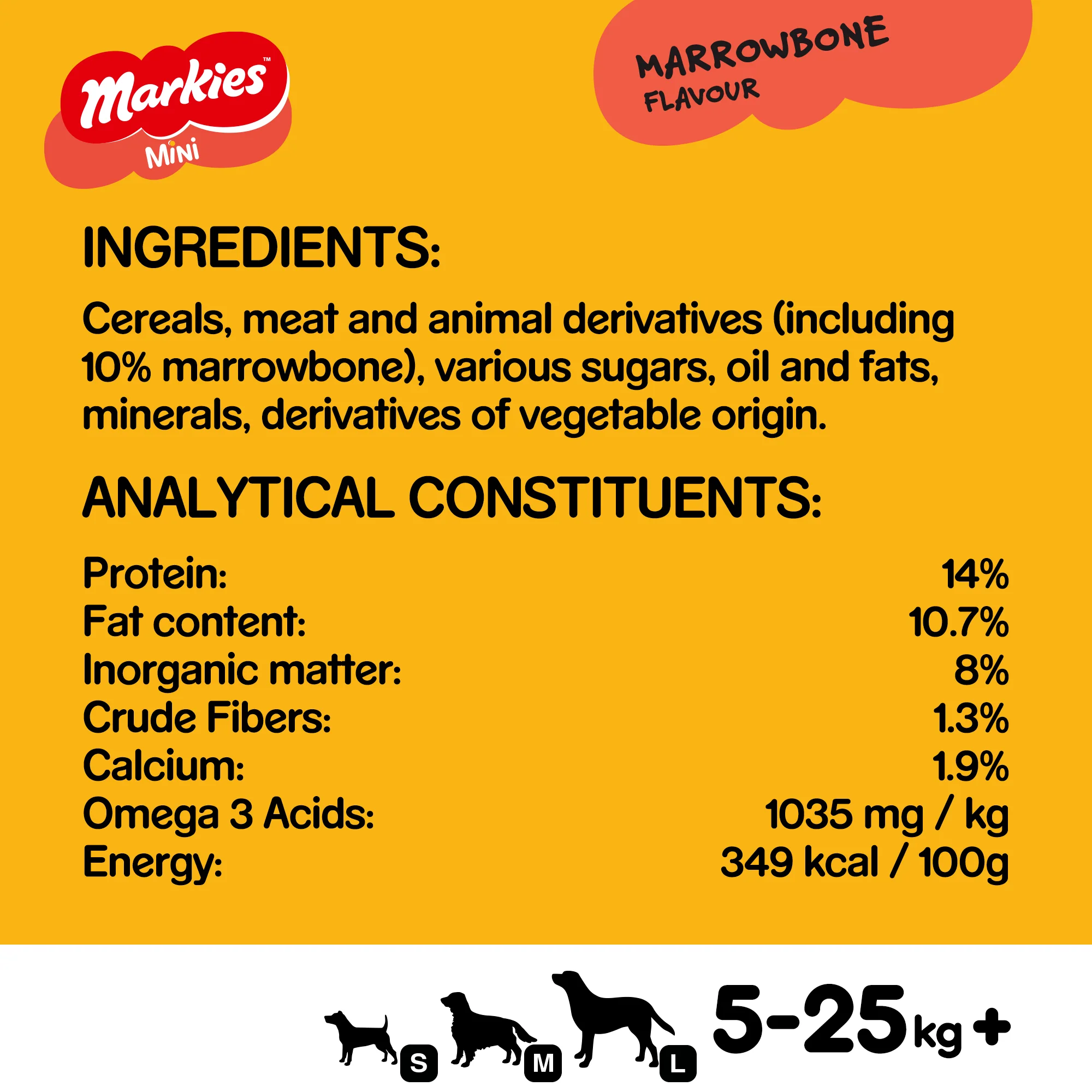 Pedigree Markies Marrobone Mini 12.5kg - Image 2
