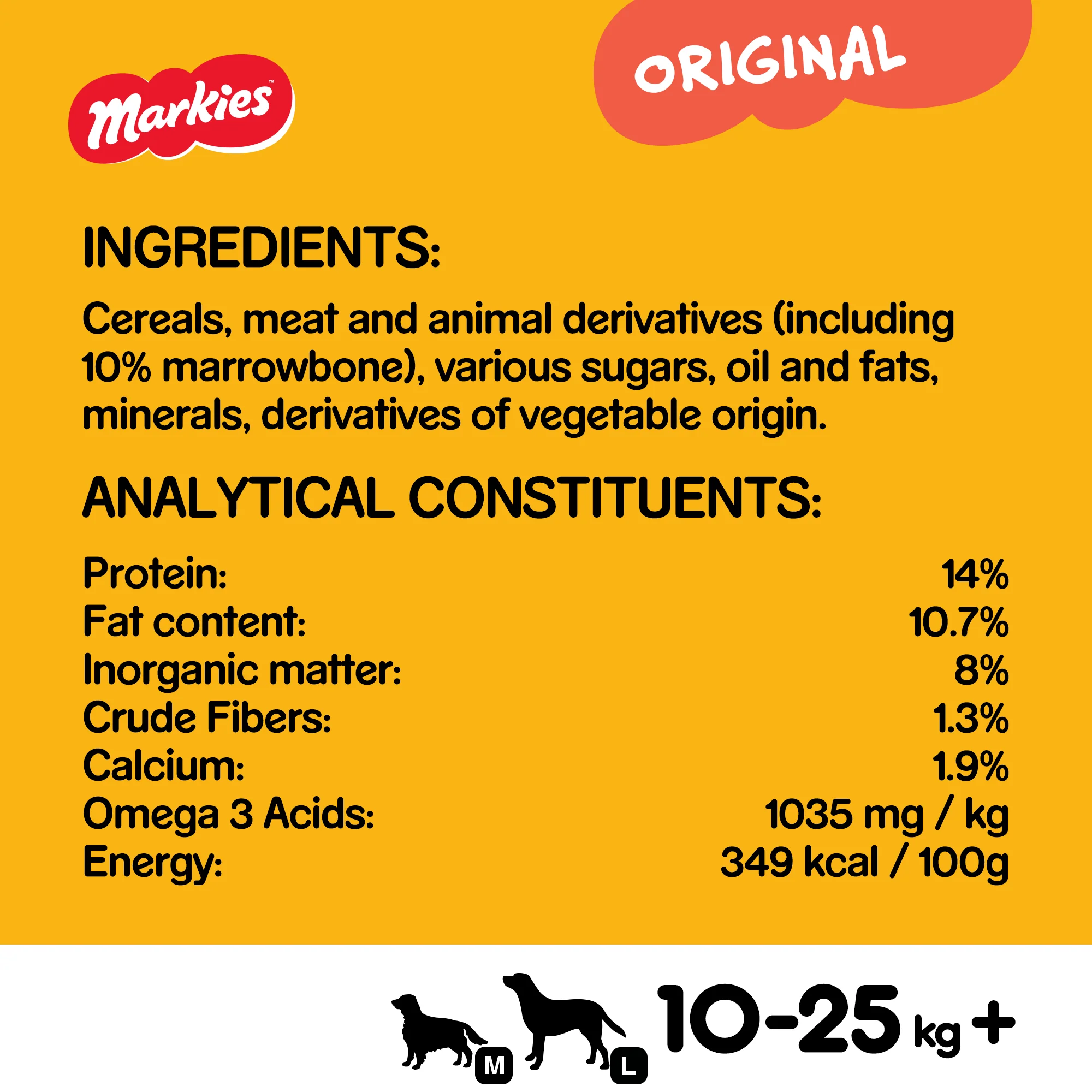 Pedigree Markies Marrobone Original 12.5kg - Image 2