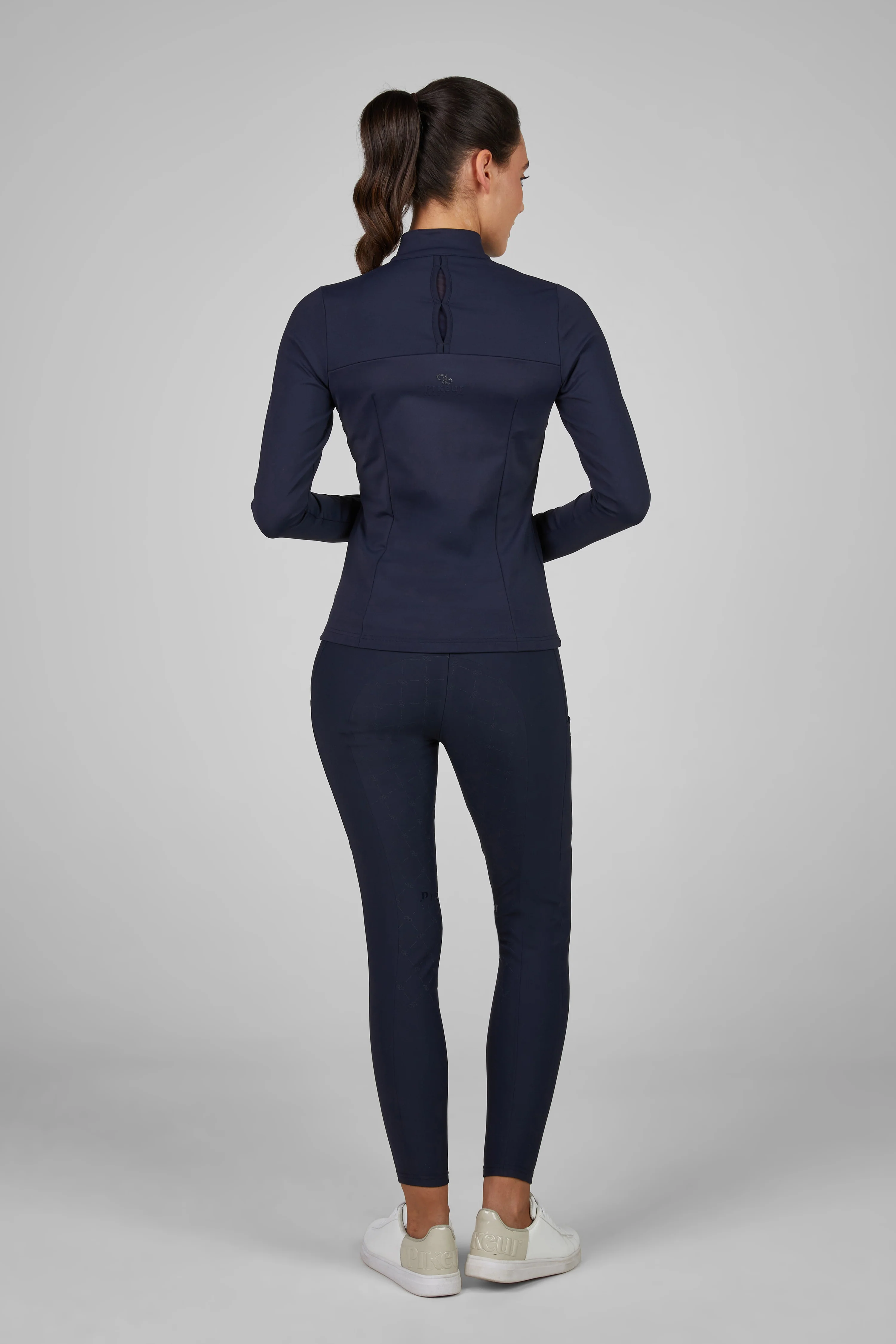 Pikeur Zip Shirt 8284 Selection Night Blue - Image 5