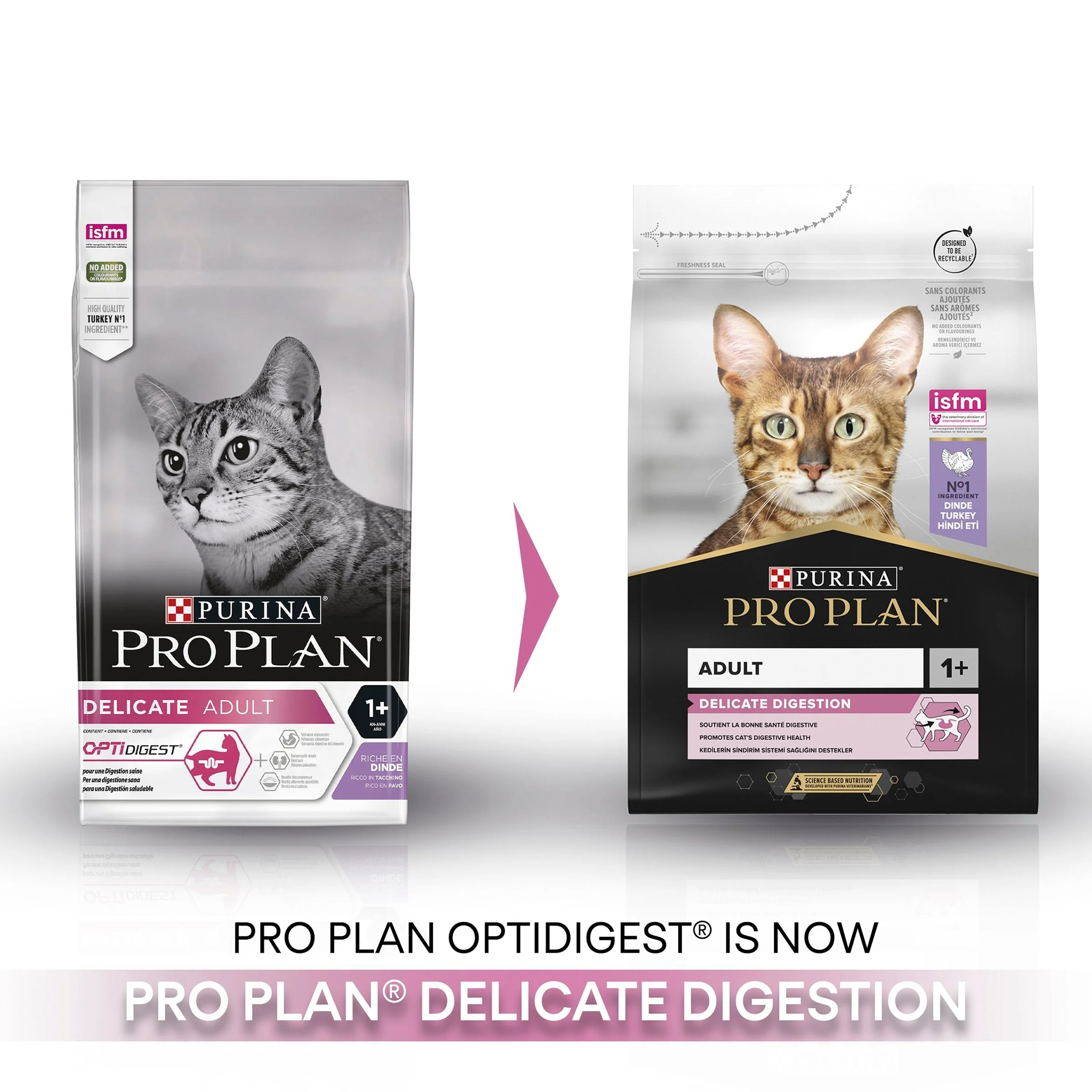 Pro Plan Cat - Adult Delicate Digestion Turkey 3kg - Image 6