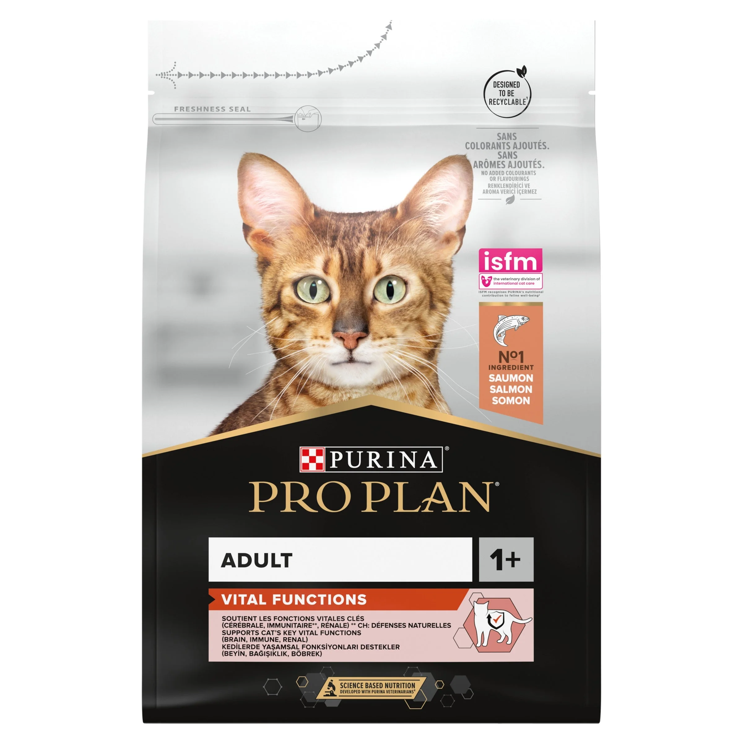 Pro Plan Cat - Adult Vital Functions Salmon & Rice 3kg - Image 6