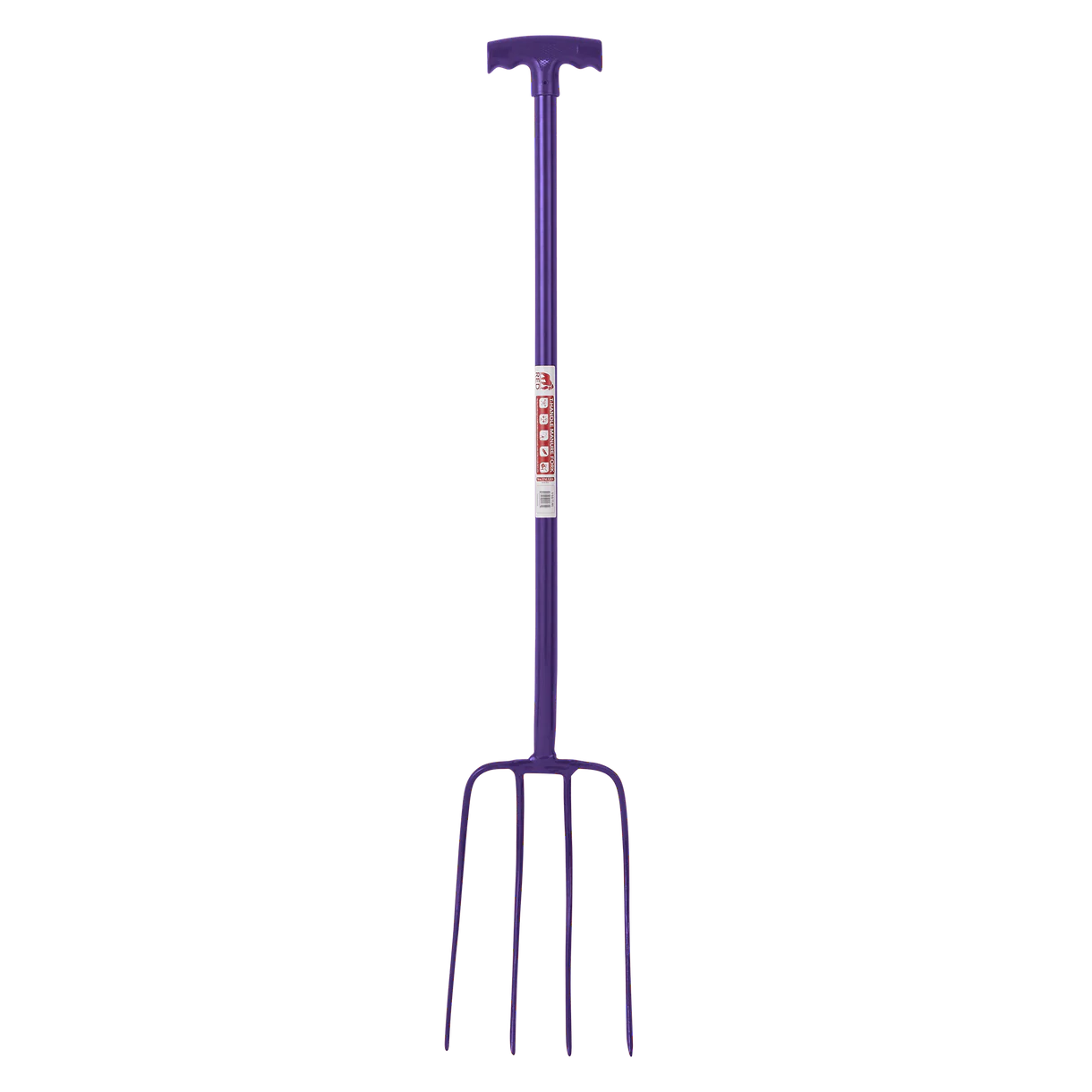 Red Gorilla 4 Prong Manure Fork with T Handle - Image 4
